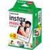Fujifilm Color Instax Mini Instant Φιλμ (2x10 Exposures) White