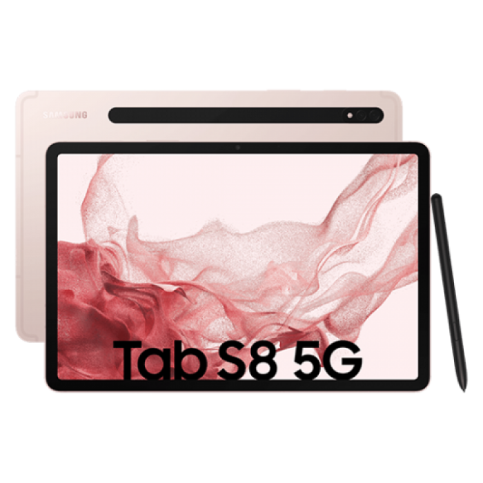 Tablet Samsung Galaxy Tab S8 X706 11.0 5G 8GB RAM 128GB - Pink EU