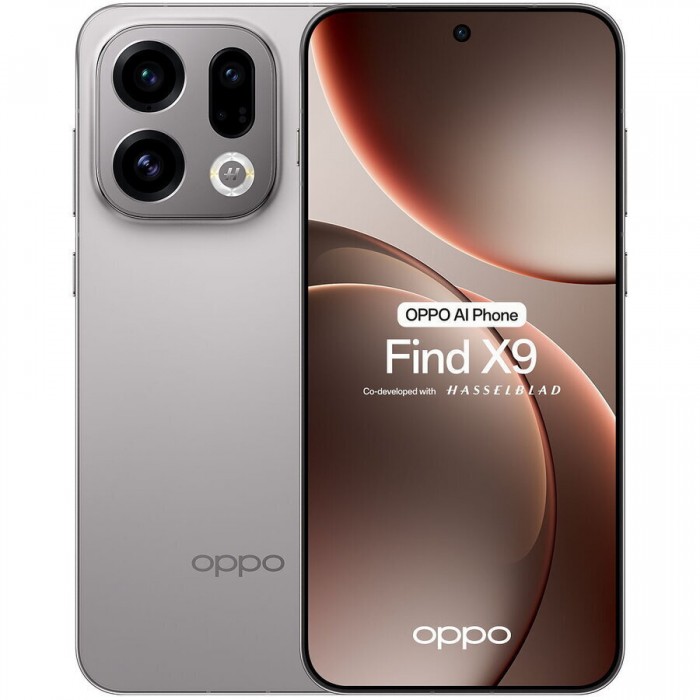 Oppo Find X9 5G Dual SIM (12/512GB) Titanium Grey ΕU