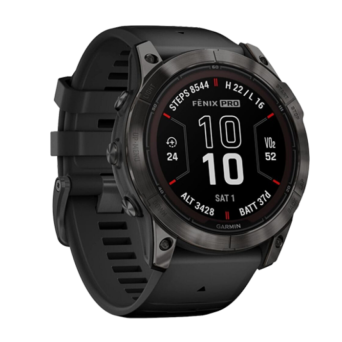 Watch Garmin Fenix 7X Pro Solar GPS 51mm Graphite Band - Carbon Grey Titan EU