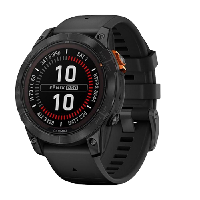  Watch Garmin Fenix 7 Pro Solar GPS 47mm Graphite Band - Slate Grey EU
