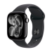  Watch Apple Watch Series 11 (2025) GPS 42mm Jet Black Aluminium Case with Sport Band S/M - Black EU