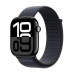  Watch Apple Watch Series 10 GPS + Cellular 46mm Jet Black Aluminium Case with Sport Loop - Black EU