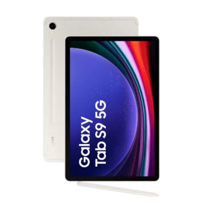 Samsung Galaxy Tab S9 11" με WiFi & 5G (8GB/128GB) Beige EU