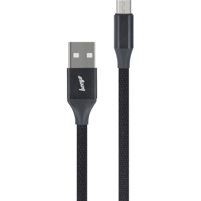 Beeyo Classic micro-USB cable black 