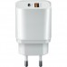 Wall charger Forever 2x Type-C PD+QC3.0 (20W) white Core