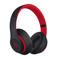 Beats Studio 3 Wireless Bluetooth Headphones (Over Ear) Defiant Black/Red - Decade Collection