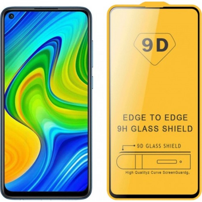 Tempered Glass Full Face 9D(Redmi Note 9) 